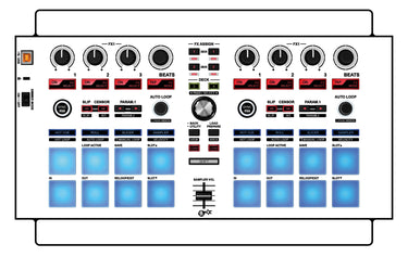 Pioneer DJ DDJ SP 1 Skin White